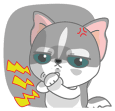 Give me Squipy-Husky sticker #3166803