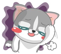 Give me Squipy-Husky sticker #3166808