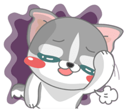 Give me Squipy-Husky sticker #3166808