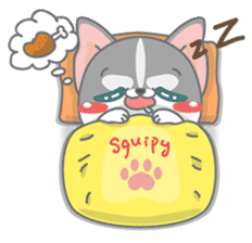 Give me Squipy-Husky sticker #3166809