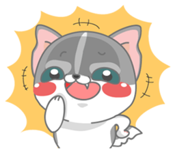 Give me Squipy-Husky sticker #3166813