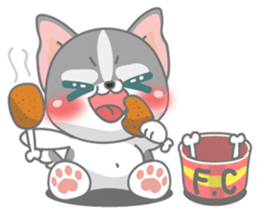 Give me Squipy-Husky sticker #3166816