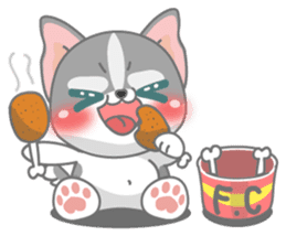 Give me Squipy-Husky sticker #3166816