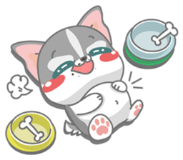 Give me Squipy-Husky sticker #3166817
