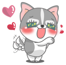 Give me Squipy-Husky sticker #3166818