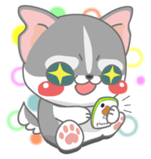 Give me Squipy-Husky sticker #3166820