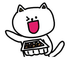 A cat speak the Ibaraki dialect sticker #3214057