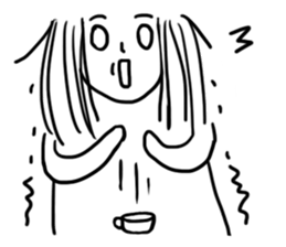 A lovely girl named Giorgia Nana 1 sticker #3305625