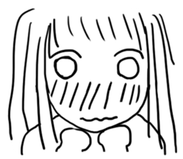 A lovely girl named Giorgia Nana 1 sticker #3305633