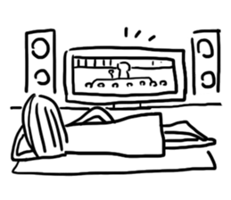 A lovely girl named Giorgia Nana 1 sticker #3305643