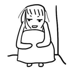 A lovely girl named Giorgia Nana 1 sticker #3305657