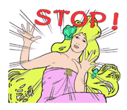 Art Nouveau art deco Style Sticker sticker #3305880