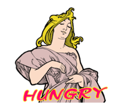 Art Nouveau art deco Style Sticker sticker #3305887