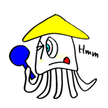 Blue Eyes Squid 008 sticker #3326065