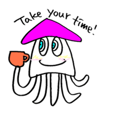 Blue Eyes Squid 008 sticker #3326066