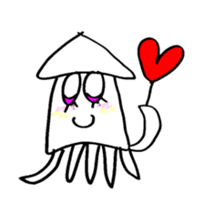 Blue Eyes Squid 008 sticker #3326068