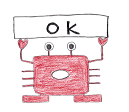 Crab robot Kanini sticker #3400661