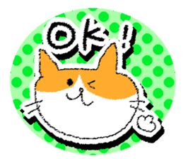 Colorful cats and birds sticker #3463714