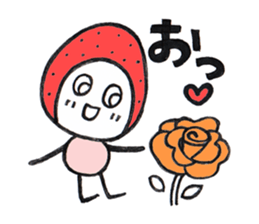 Alien Strawberry sticker #3553264