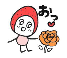Alien Strawberry sticker #3553264