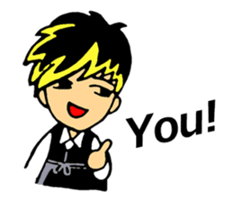 Dancing bartender sticker #3604155