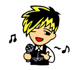 Dancing bartender sticker #3604164