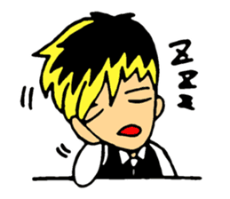 Dancing bartender sticker #3604178