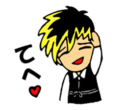 Dancing bartender sticker #3604179