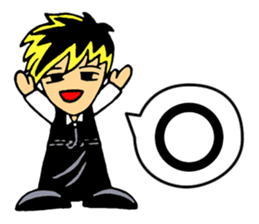 Dancing bartender sticker #3604180