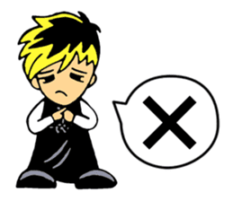 Dancing bartender sticker #3604181