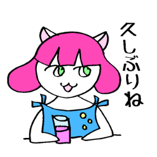 Mami Neko Chan 01 sticker #3648743