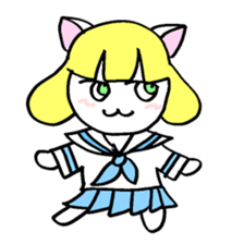 Mami Neko Chan 01 sticker #3648746