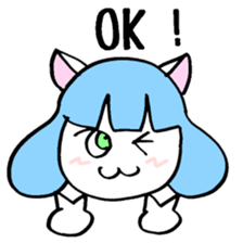 Mami Neko Chan 01 sticker #3648748