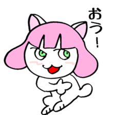 Mami Neko Chan 01 sticker #3648749