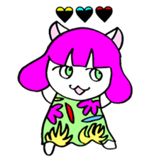 Mami Neko Chan 01 sticker #3648755