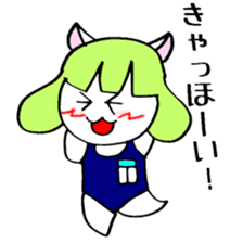 Mami Neko Chan 01 sticker #3648757