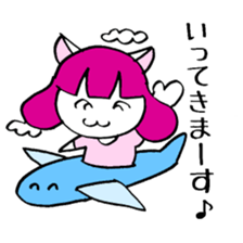 Mami Neko Chan 01 sticker #3648770