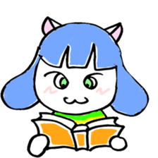 Mami Neko Chan 01 sticker #3648776