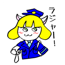 Mami Neko Chan 01 sticker #3648778