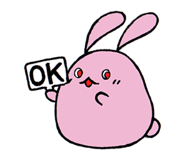 Daily Peach Rabbit sticker #3676322