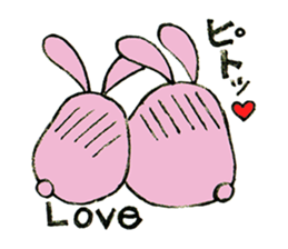 Daily Peach Rabbit sticker #3676341