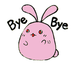 Daily Peach Rabbit sticker #3676349