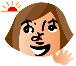 Face word sticker #3717553