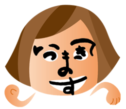 Face word sticker #3717568