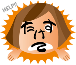 Face word sticker #3717574