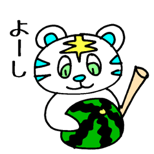 White Tiger Paradise mix 44 sticker #3959547