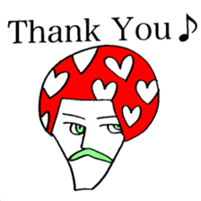 Afro And Mushroom Boys 100 sticker #4029048