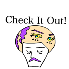 Afro And Mushroom Boys 100 sticker #4029058