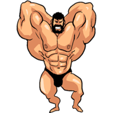 Super Muscle Man 2 sticker #4092320