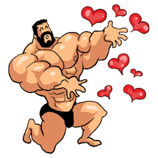 Super Muscle Man 2 sticker #4092324